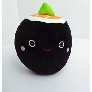 Squishmallows Japanese Sushi Roll Shozo the Sushi Plush " Stuffed Toy Black 5"